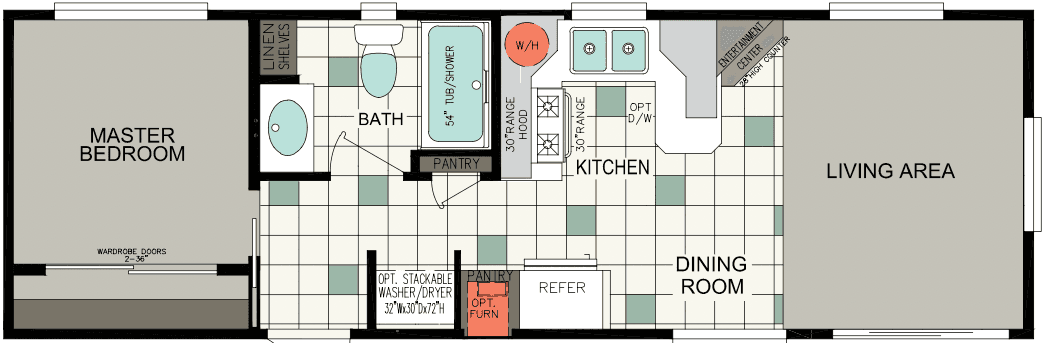 Sl-02 floor plan home features