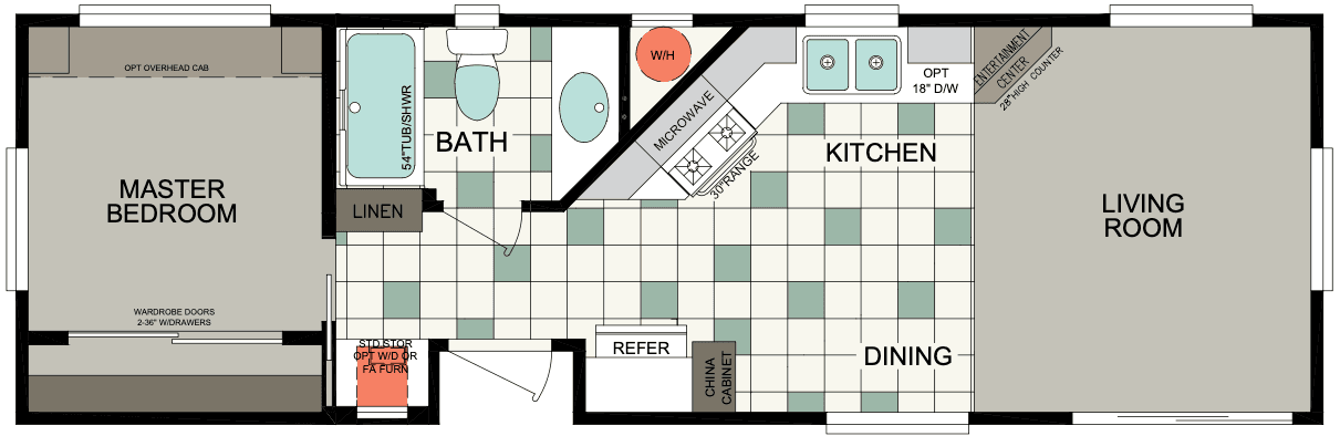 Sl-07 floor plan home features