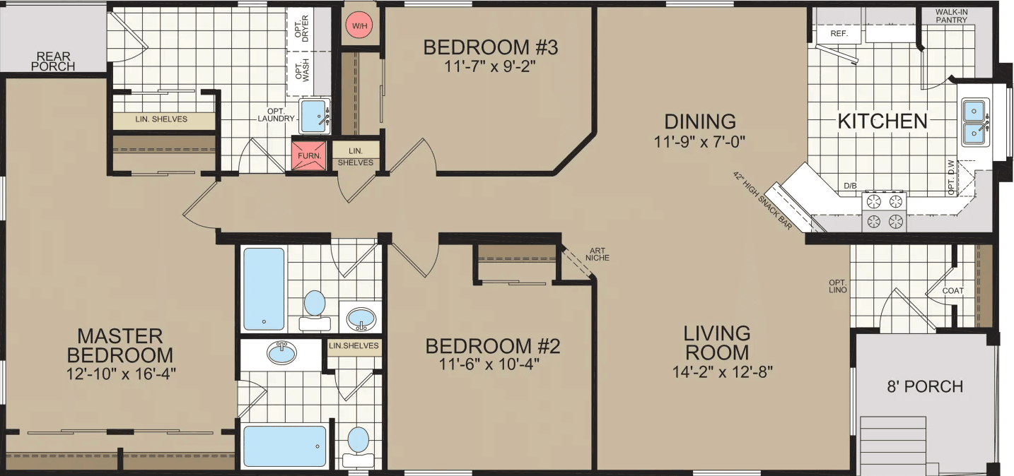 Cm-4563k floor plan cropped home features